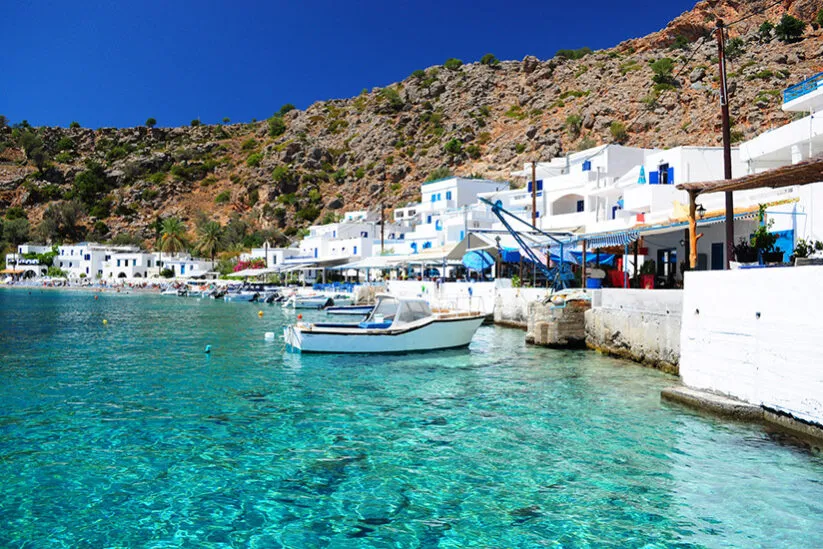 Loutro, ruhiger Südküstenspot auf Kreta