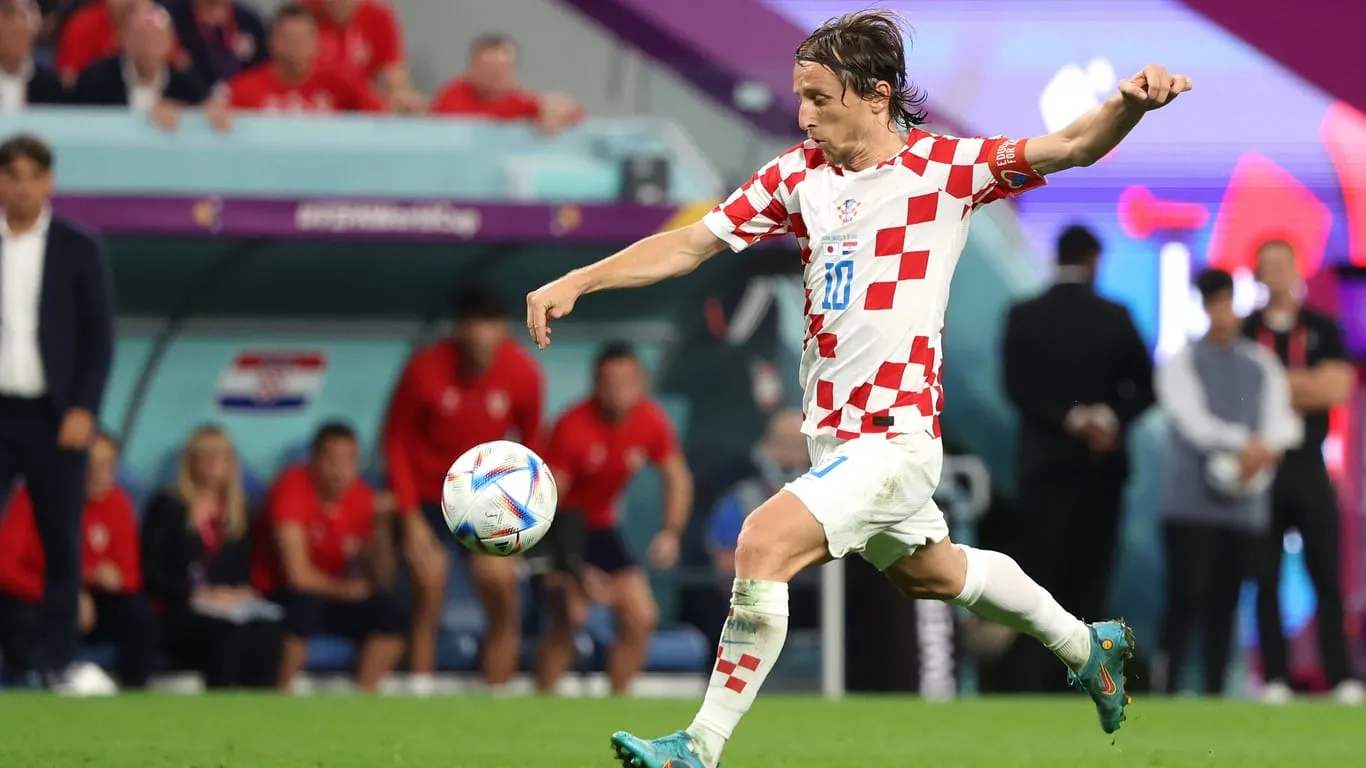 Luka Modrić führt die kroatische Nationalmannschaft als Kapitän an