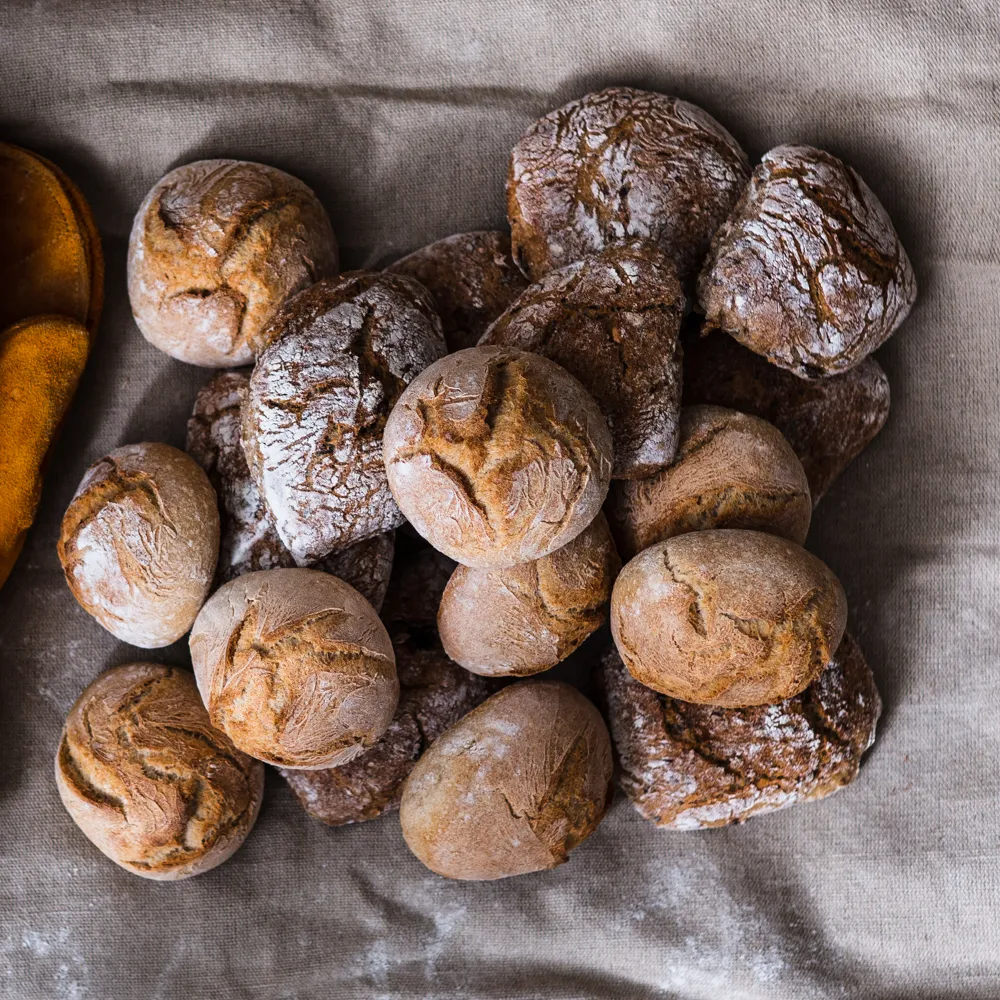 Lutz Geißler Brötchen: Eine Auswahl knuspriger Backwaren