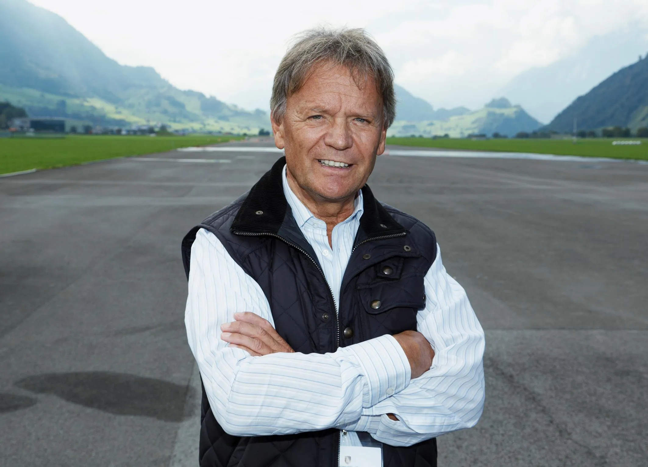 Marc Surer als TV-Experte bei einer Formel-1-Übertragung