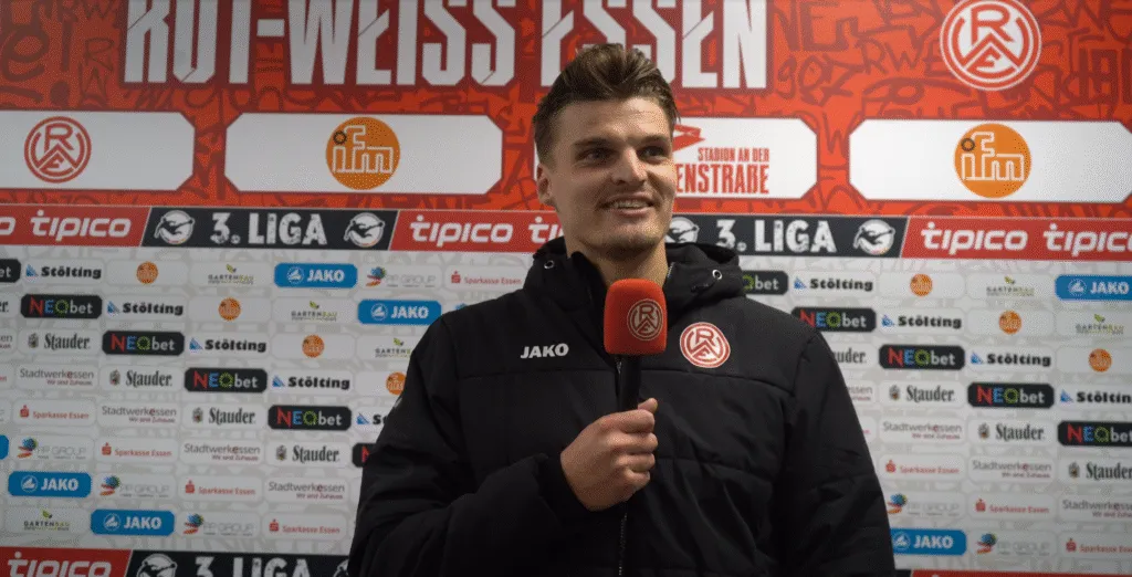Marek Janssen im Interview nach dem Heimsieg