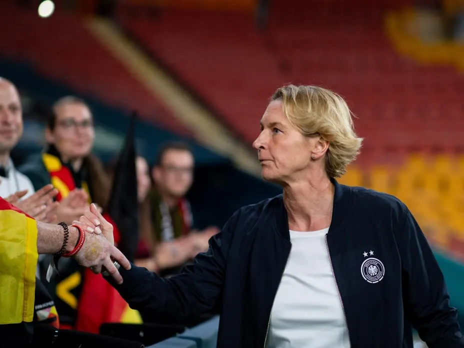 Martina Voss-Tecklenburg war von 2018 bis 2023 Bundesnationaltrainerin der deutschen Frauenfußballmannschaft