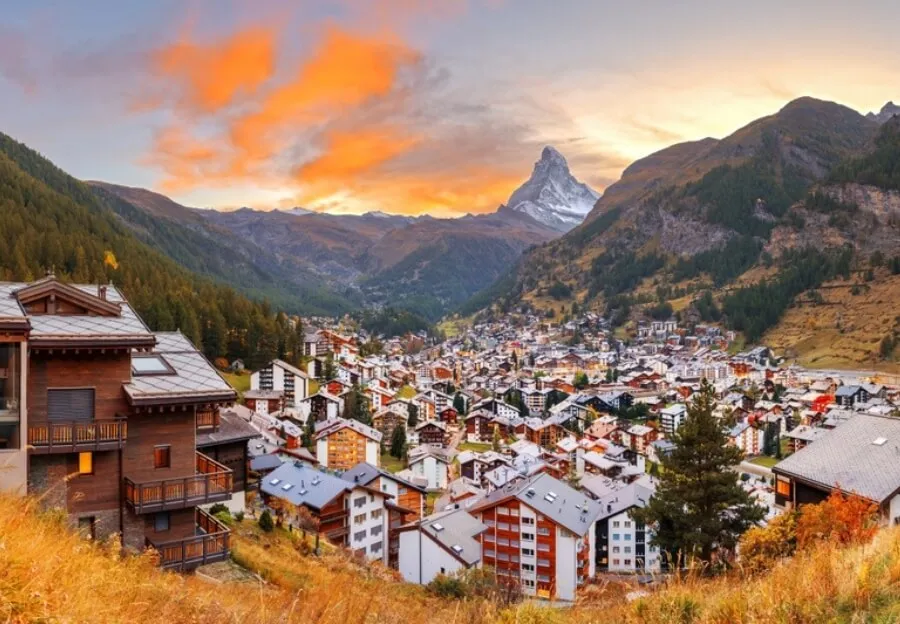 Matterhorn über Zermatt