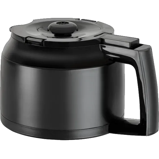 Mattschwarze Melitta AromaFresh Therm Ersatzkanne, passend für die Kaffeemaschinenmodelle 1021-12 und 1021-13