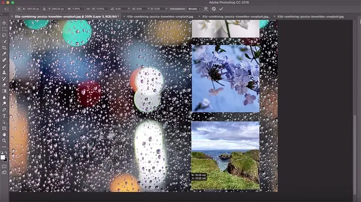 Mehrere Bilder in Photoshop kombinieren