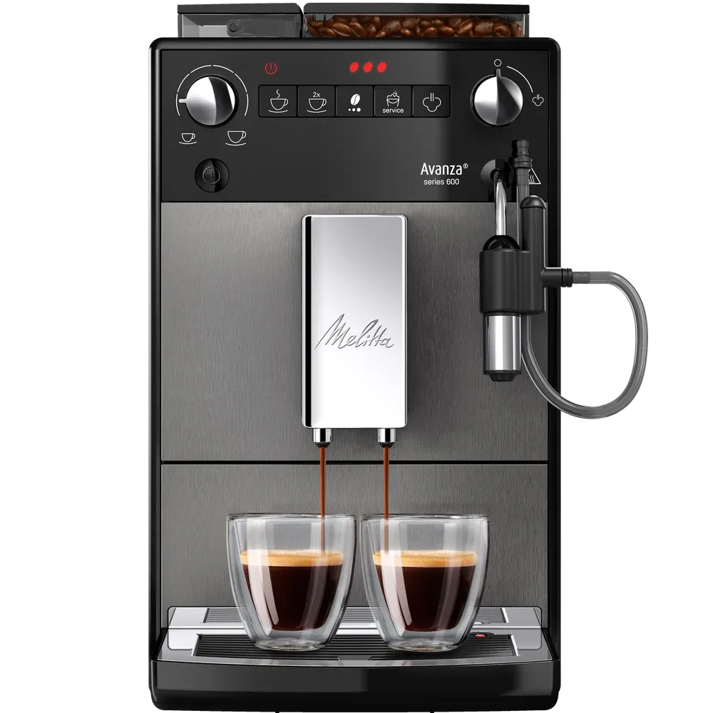 Melitta Avanza® Kaffeevollautomat, Edelstahl