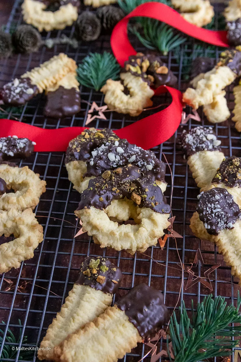 Mürbes Spritzgebäck selbst gemacht