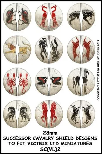 Nachfolger-Kavallerie-Schilddesigns 2