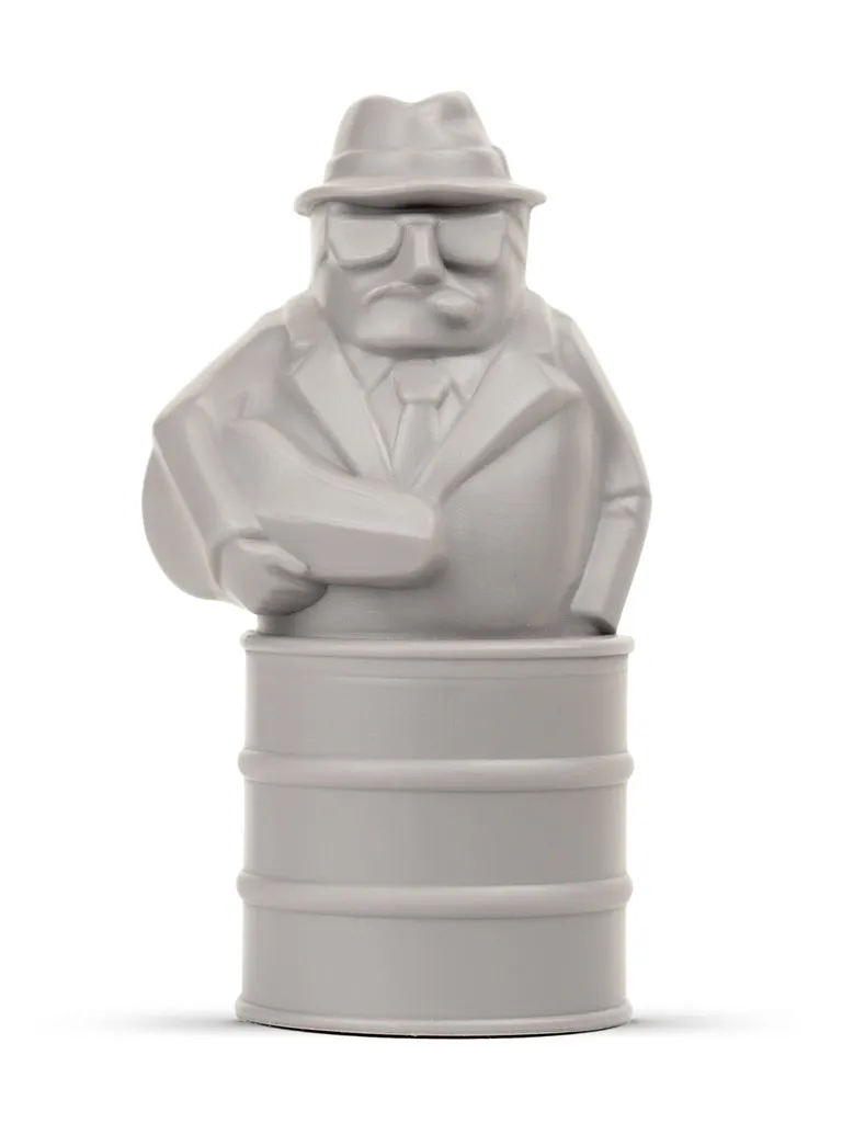 Nahaufnahme des Al Dente Nudel-Timers mit Details