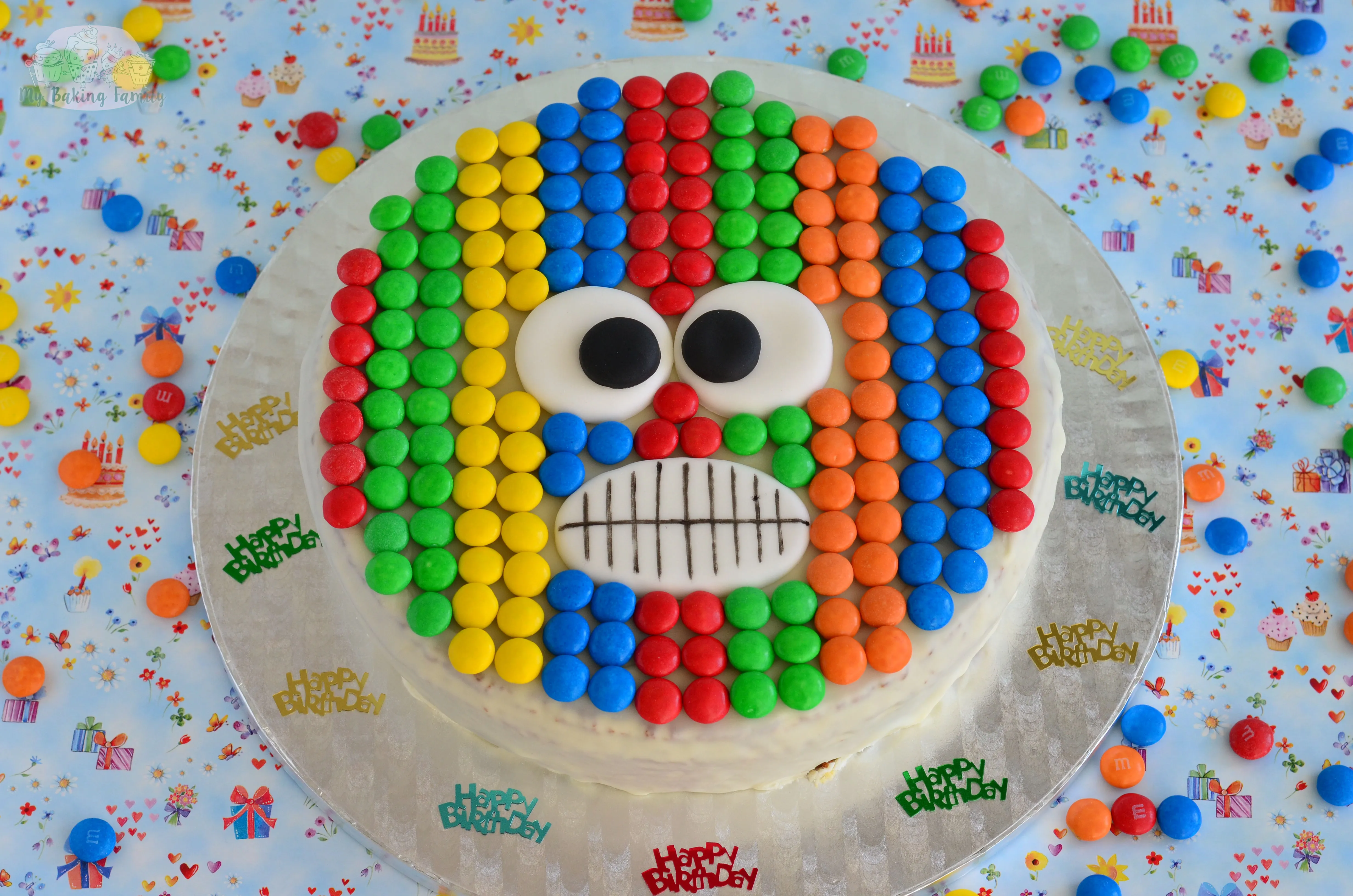 Nahaufnahme des Teigs in der Backform, bereit zum Backen