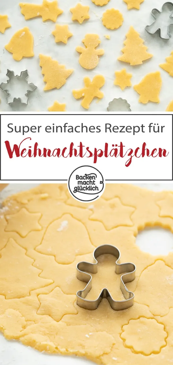 Nahaufnahme von festlich verzierten Butterplätzchen mit Zuckerguss und bunten Streuseln, perfekt für die Adventszeit