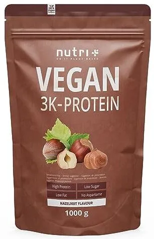 Nutri+ Vegan 3K-Protein: Der Testsieger im Bereich pflanzlicher Proteinpulver