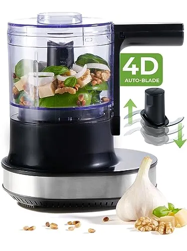 Nutrilovers Nutri-Chopper 4D mit Touch-Display und 4D-Klingen