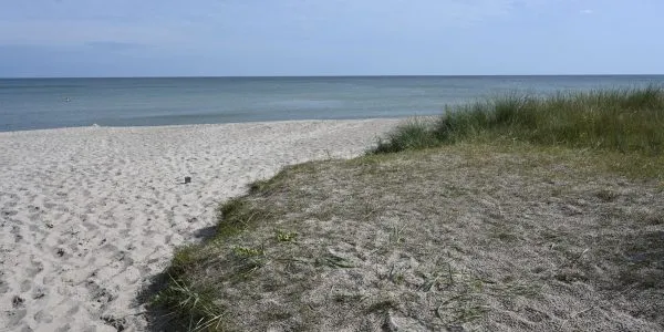 Ostseestrand-Landschaft