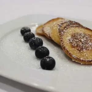 Pancakes mit Trinknahrung