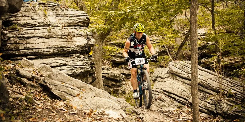 Panoramablick auf Swope Park in Kansas City
