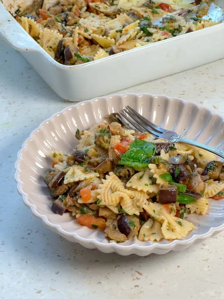 Pasta mit Ofengemüse