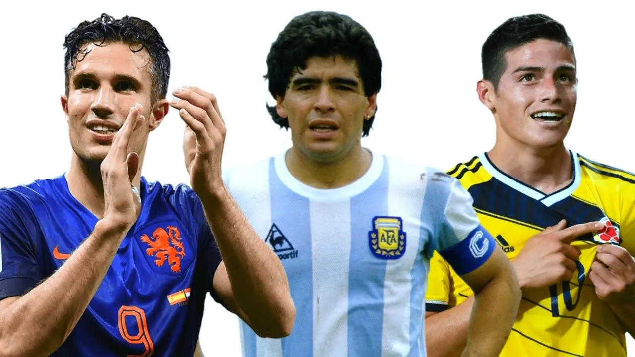 Pelé feiert ein Tor in einem historischen Spiel