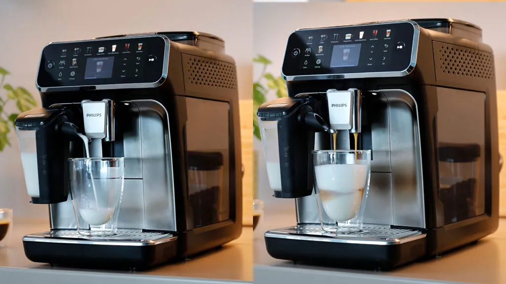 Philips 5500 Series LatteGo mit Milchsystembecher