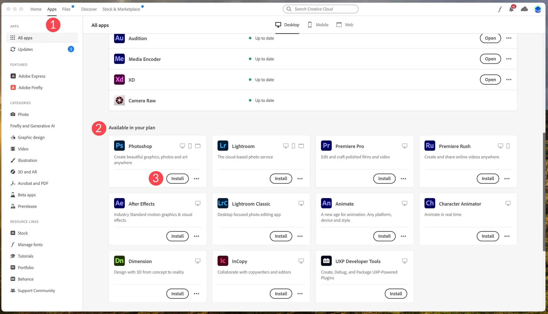 Photoshop herunterladen