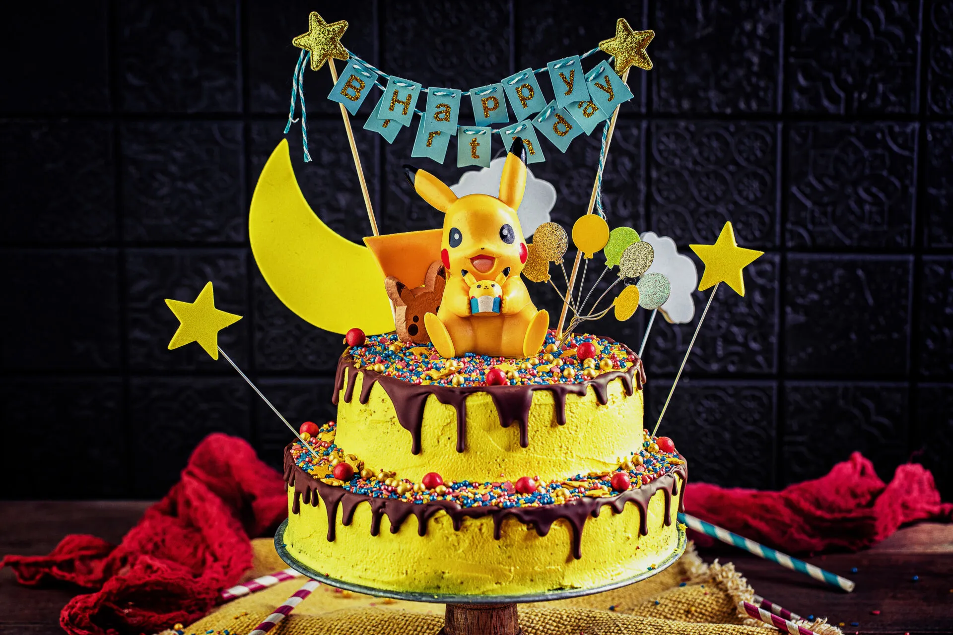Pikachu Pokémon Geburtstagskuchen für Jungen und Mädchen – einfaches Rezept für eine beeindruckende Mottotorte