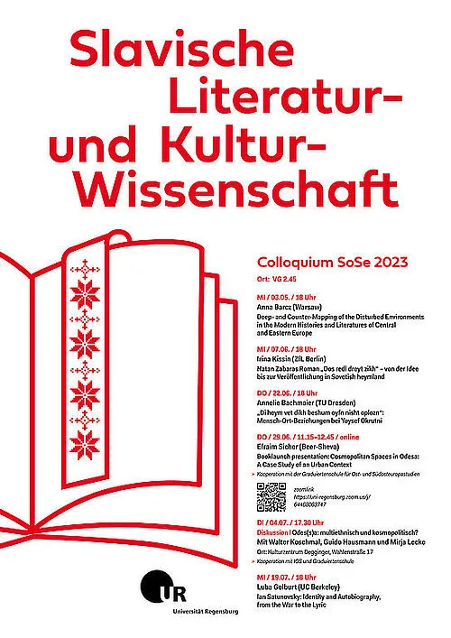 Plakat Sommersemester 2023 Slavistik