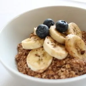 Porridge mit Banane