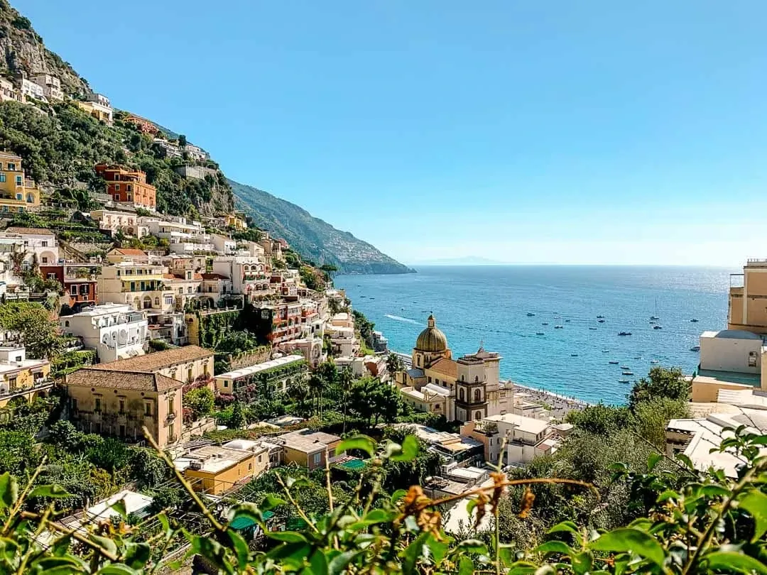 Positano an der Amalfiküste