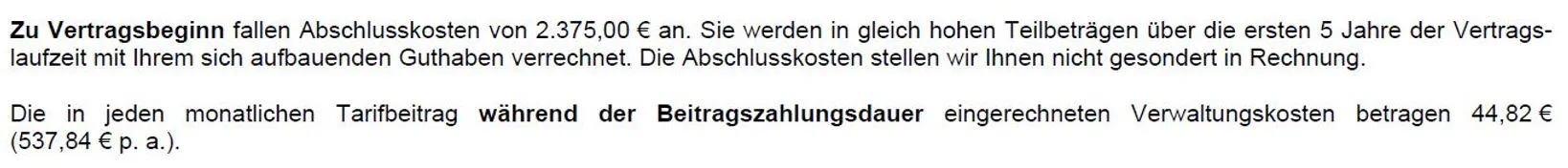 Produktinformationsblatt AachenMünchener Rentenversicherung