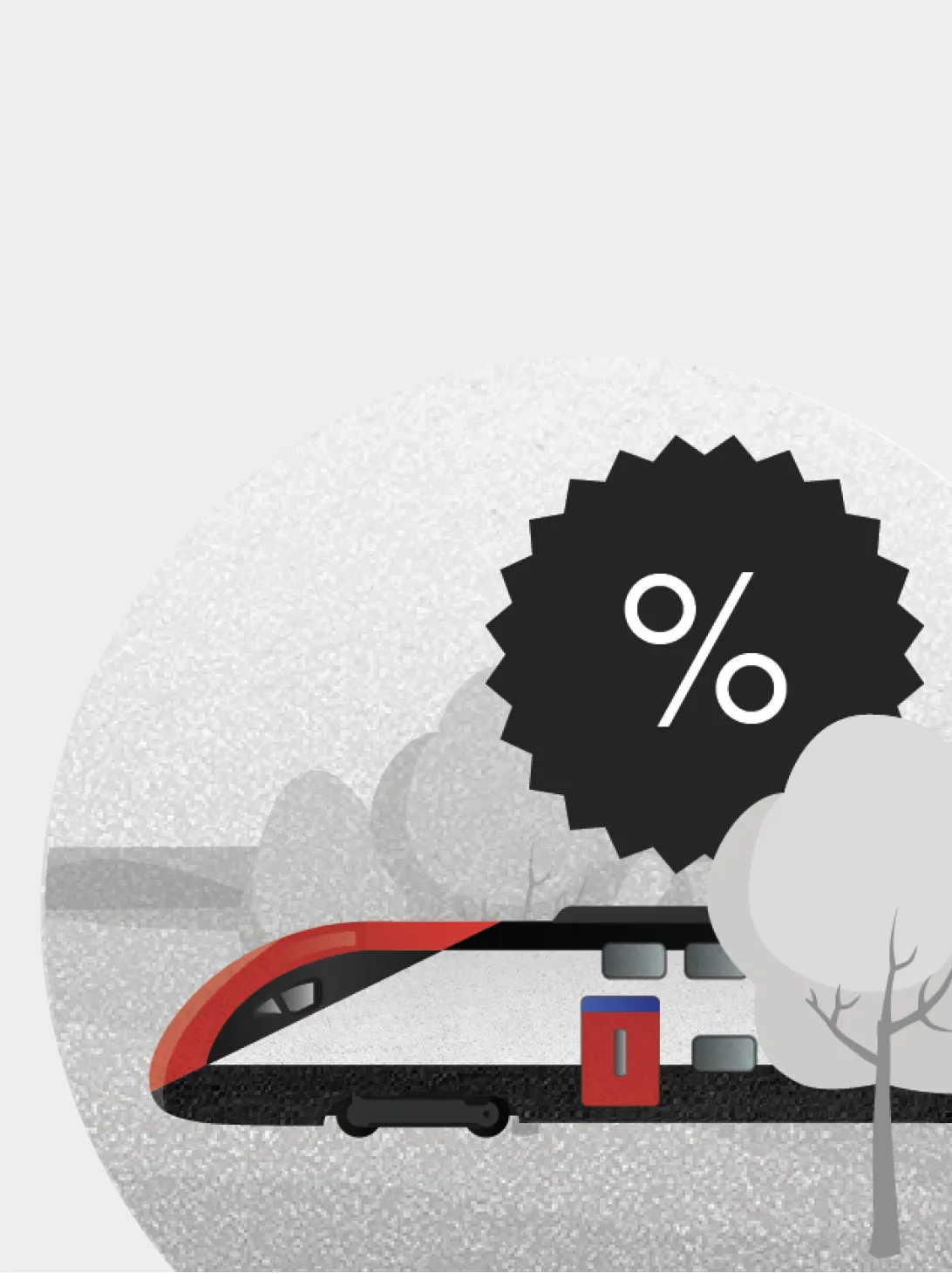 Reisende steigen am Bahnhof in einen modernen SBB InterCity Zug ein