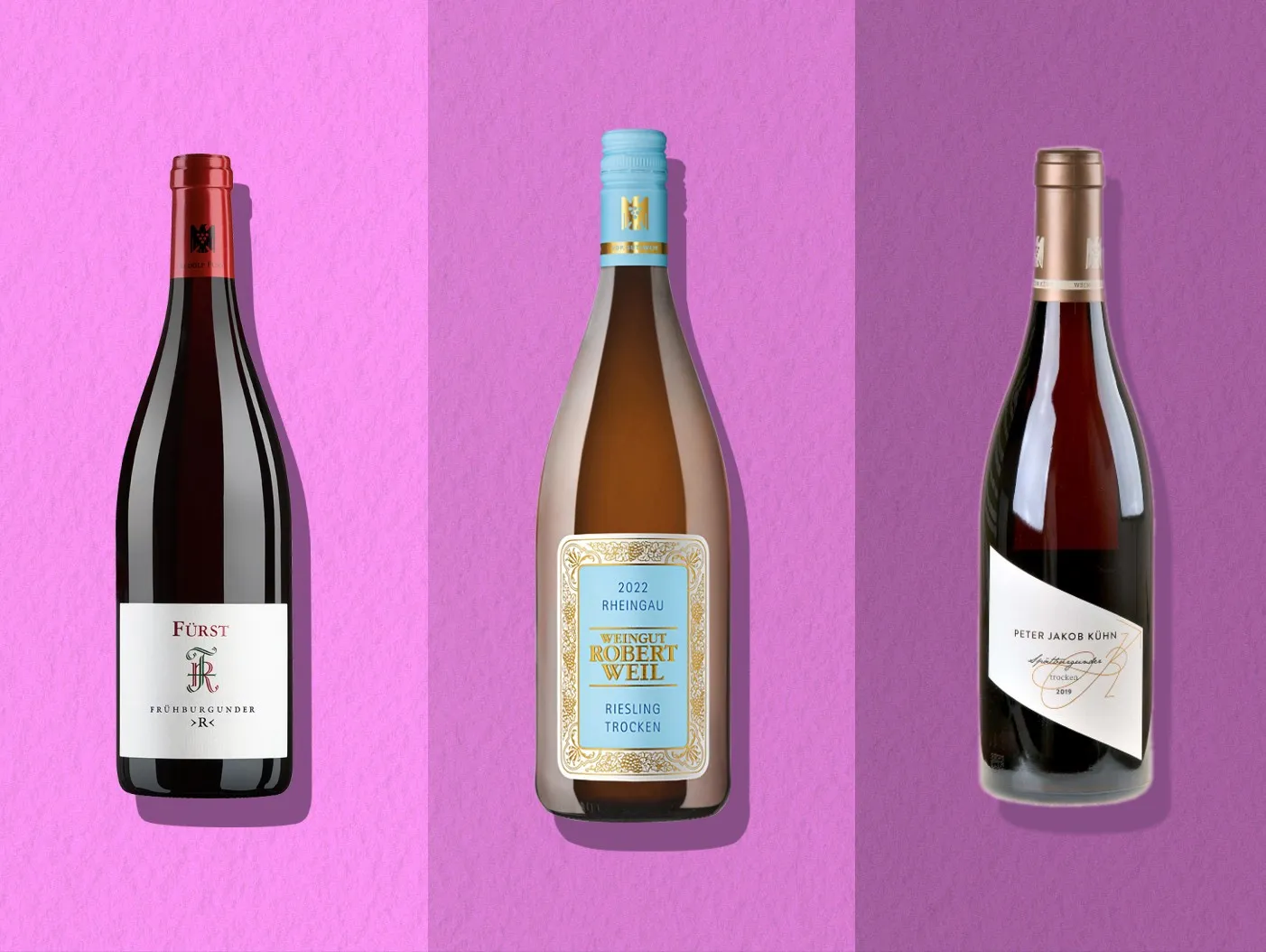 Rheingau, Franken und Rheinhessen – hier befinden sich die besten Weingüter Deutschlands.