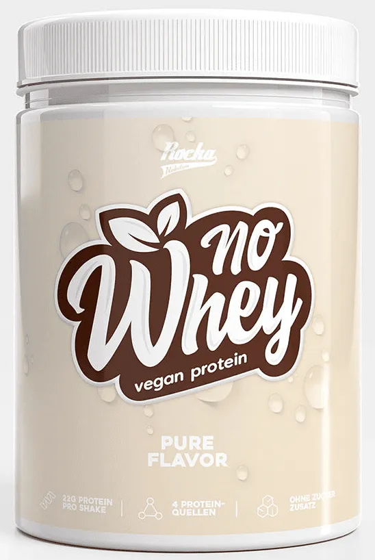 Rocka No Whey Pure Flavor: Die geschmacksneutrale Proteinpulver-Option für Puristen