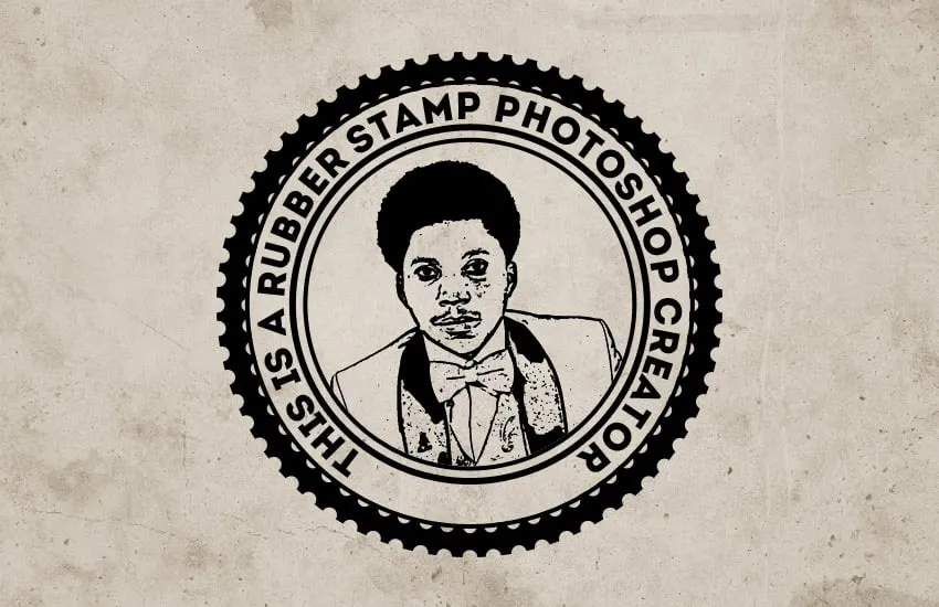 Rubber Stamp Effect