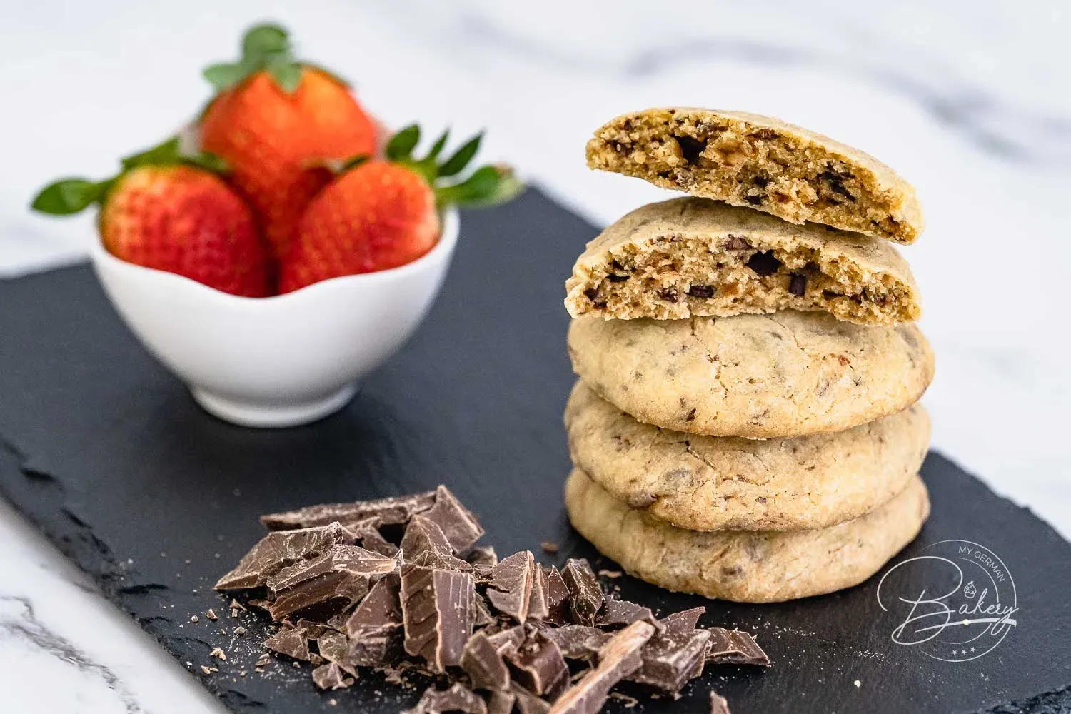 Saftige Chocolate Chunk Cookies – Das beste Rezept für Kekse mit Schokostücken aus Amerika