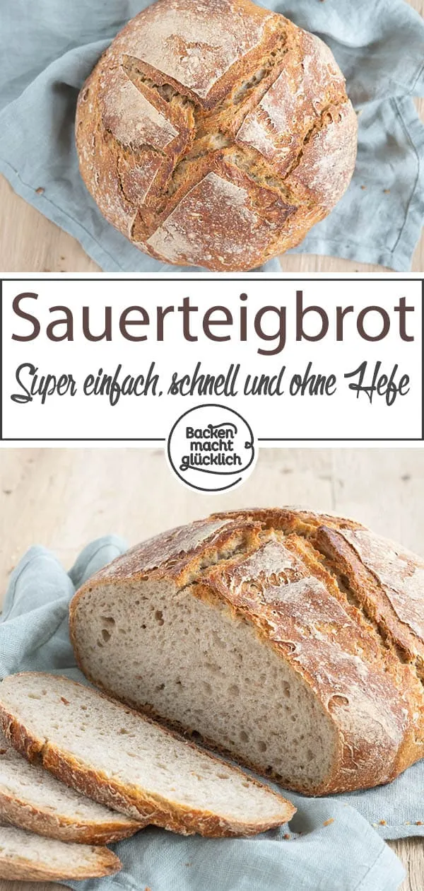 Sauerteigbrot wird in einen heißen Dutch Oven gelegt, um die Kruste zu perfektionieren