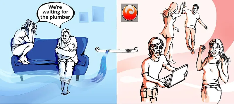 Screenshot der Betterbird Benutzeroberfläche mit deutschen Menüs