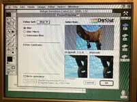 Screenshot der PowerPreview-Funktion, die eine Vorschau von Filtereffekten ermöglicht