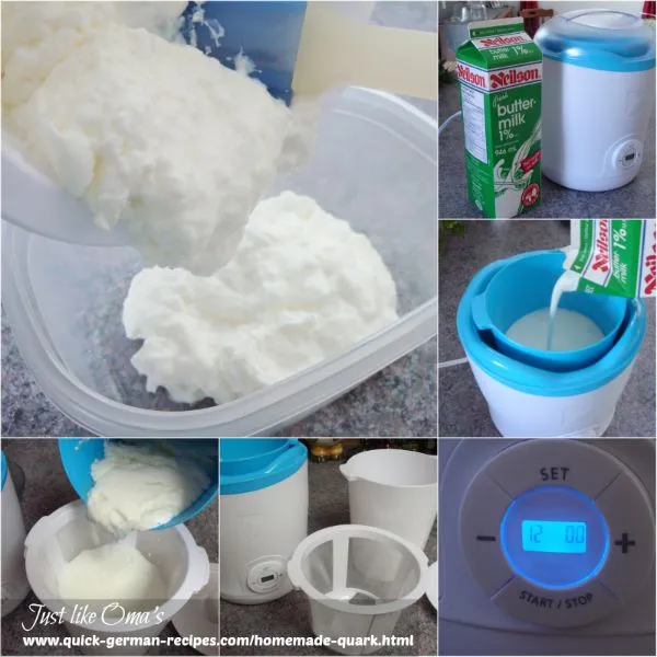 Selbstgemachter Quark für Tortenfüllungen