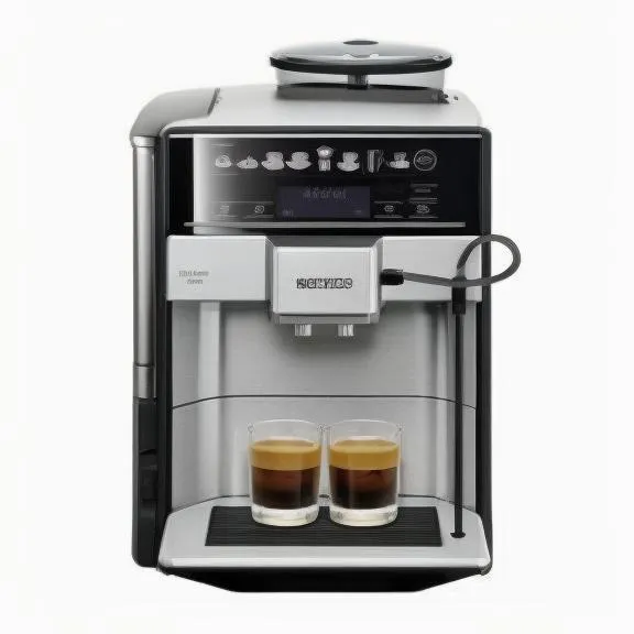 Siemens EQ.6 Plus s700 TE657503DE bei der Kaffeezubereitung