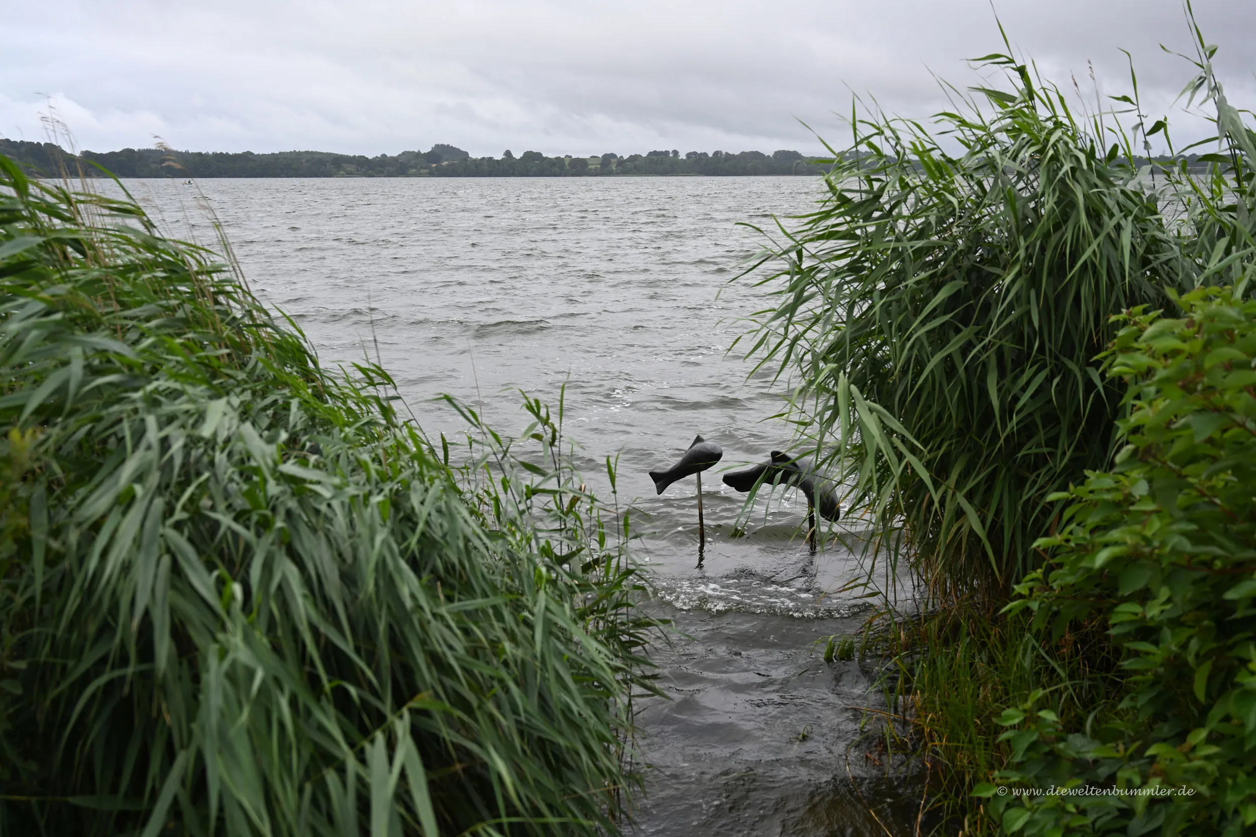 Skulptur im Windebyer Noor