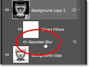 Smart-Filter im Ebenenbereich.