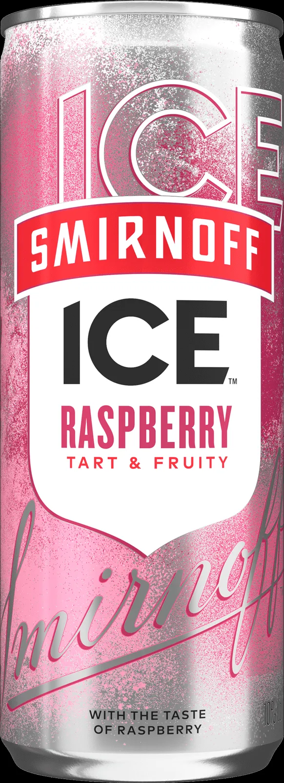 Smirnoff Ice Raspberry mit fruchtigem Himbeergeschmack in der Dose