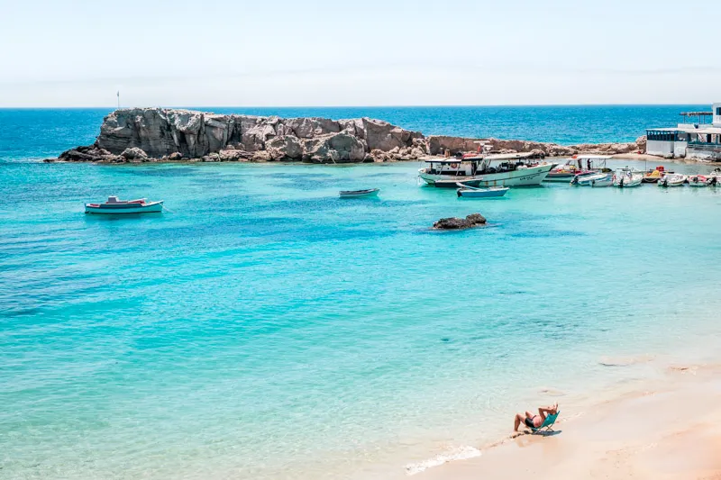 Sonnenschein und angenehmes Klima auf den griechischen Inseln