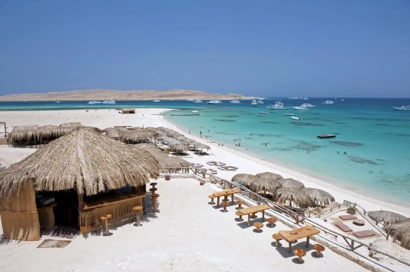 Strand auf Giftun Islands bei Hurghada