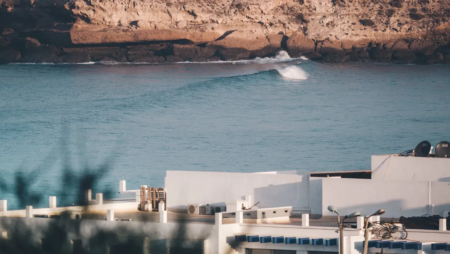 Surfen an Banana Point in Marokko