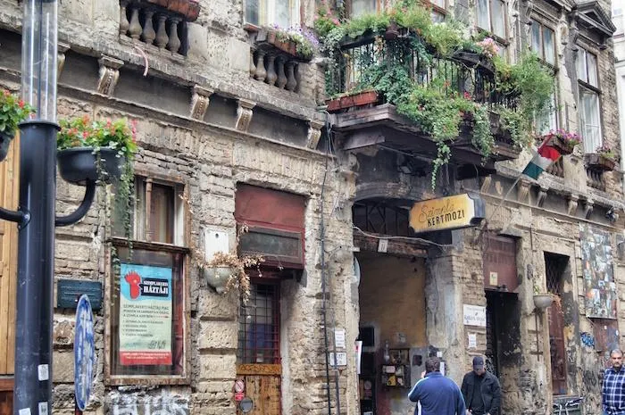 Szimpla Ruin-Bar in Budapest