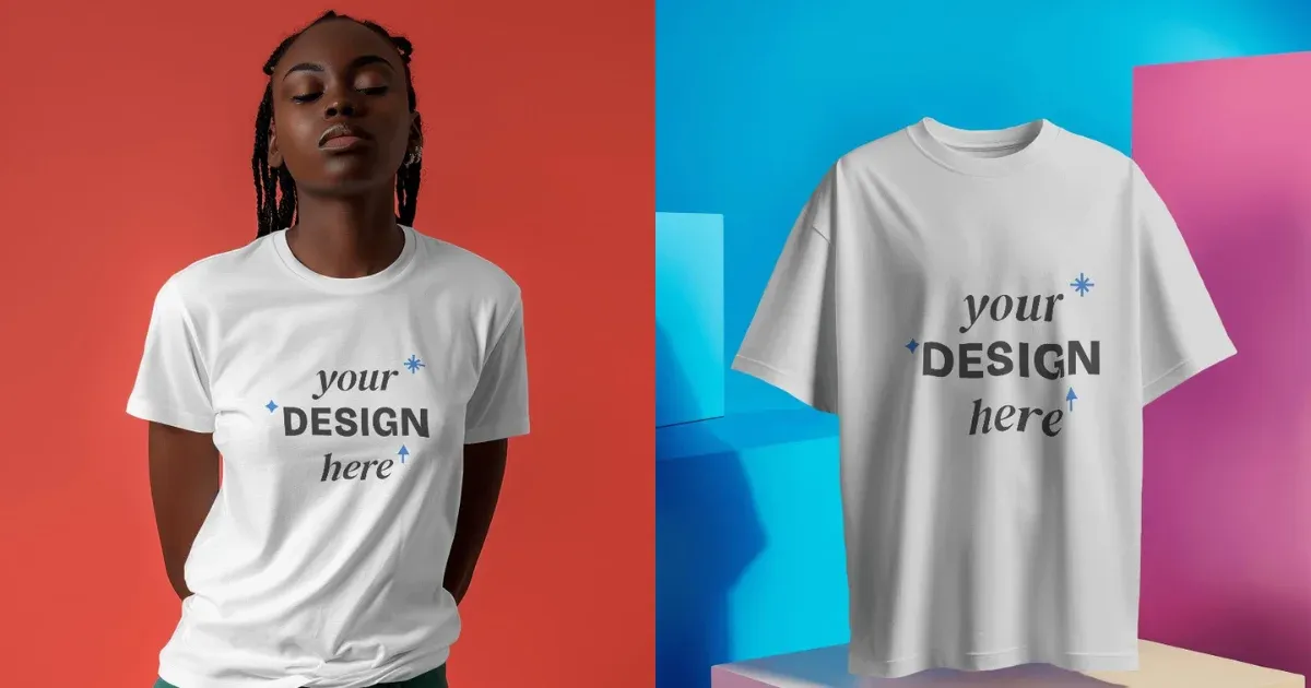 T-Shirt-Mockups von Mockey