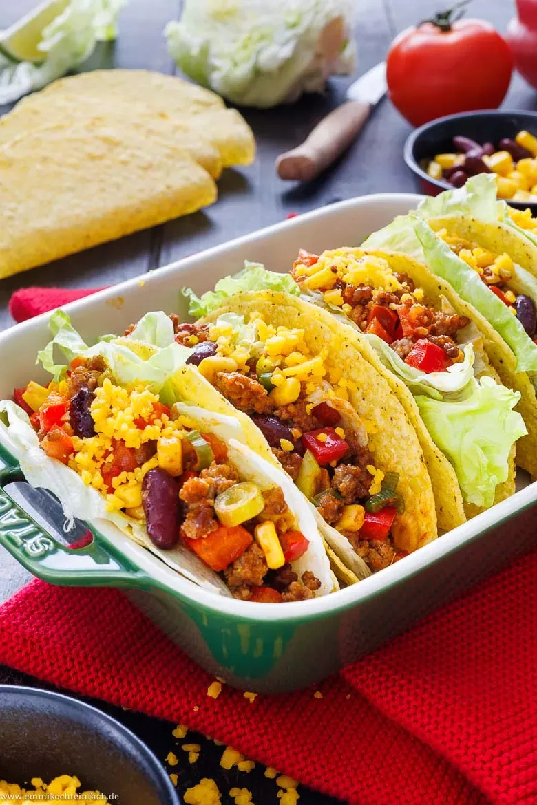 Tacos sind ein würziges Fingerfood.