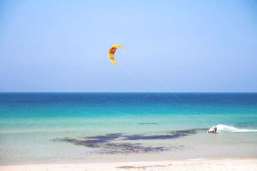Tarifa, Andalusien: Strand und Kitesurfen