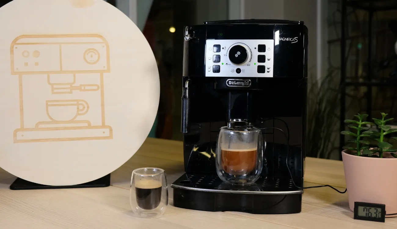Temperatur-Test Kaffee De'Longhi Magnifica S